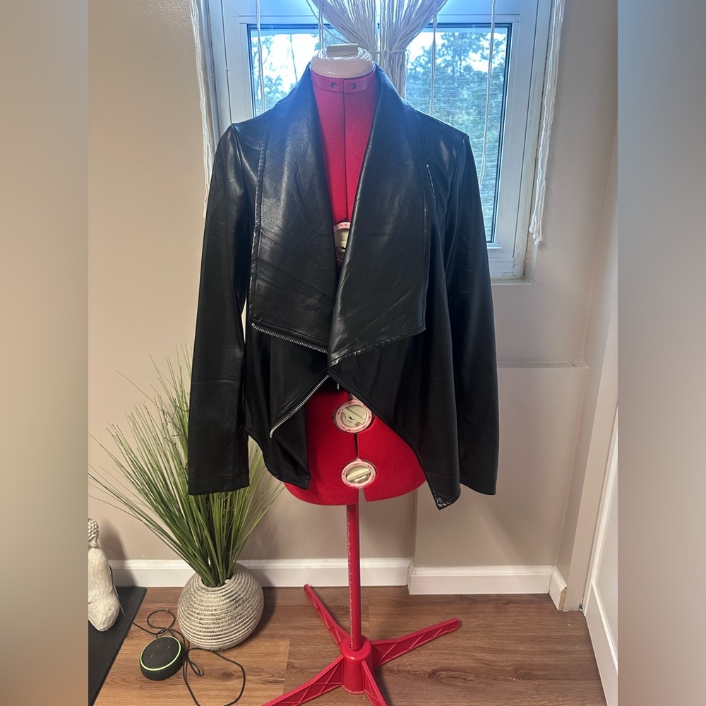 Stylish Black Leather Jacket